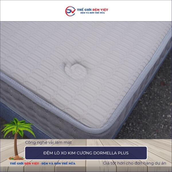  Đệm lò xo Kim Cương Dormella Plus 2